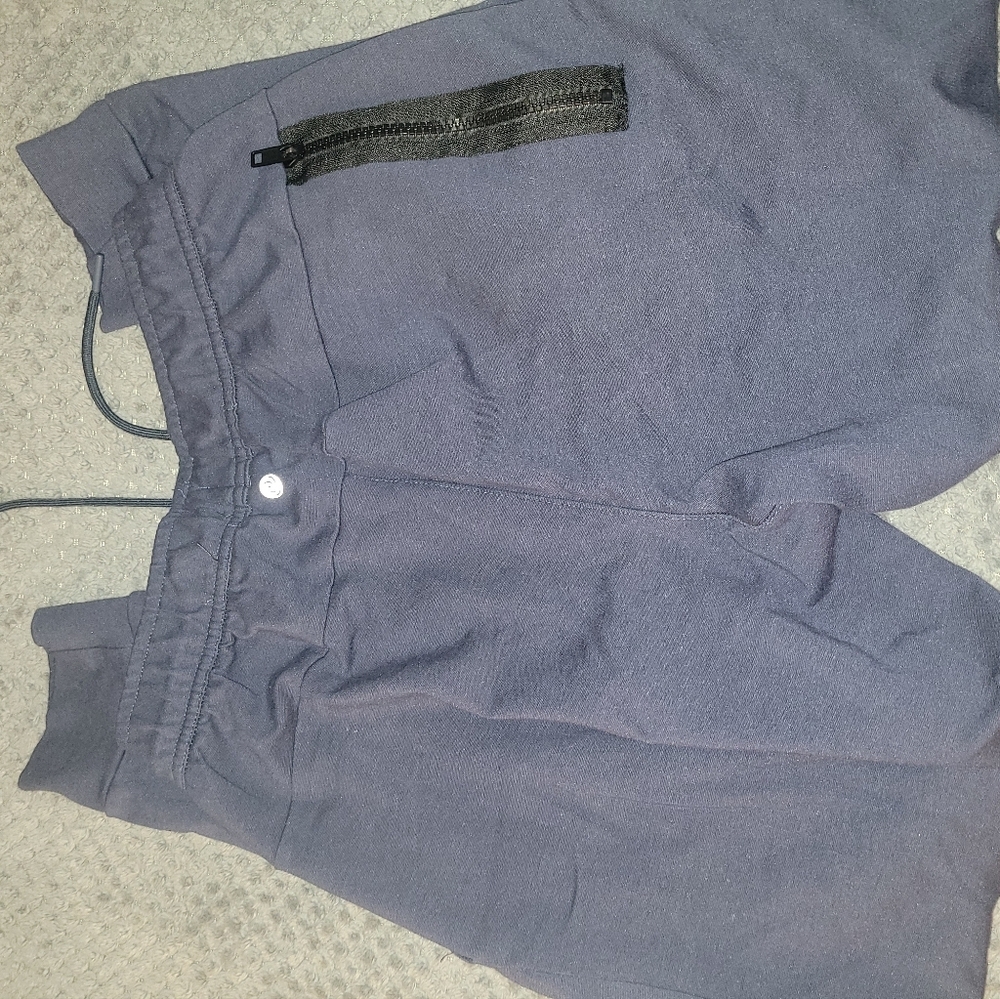 Apana Dark Blue Relaxed Fit Pants - Picture 5 of 9